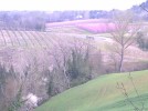 Veduta delle colline circostanti la chiesa