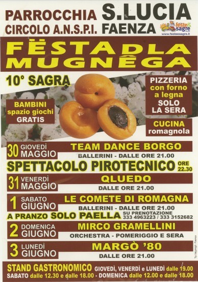 Locandina della festa